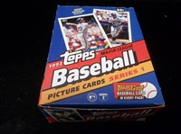 1993 Topps Baseball- Series #1- 35 Unopened Packs in Original Display Box