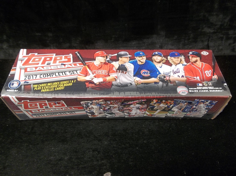 2017 Topps Baseball Factory Sealed Hobby Set of 705 Cards