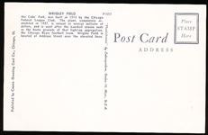 Cameo Greeting Card Co. “P1557- Wrigley Field” Chrome Postcard