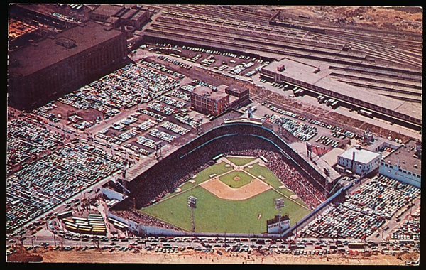 Dexter (Fas Foto Inc.) “58950-B, Crosley Field, Cincinnati, Ohio” Chrome Postcard