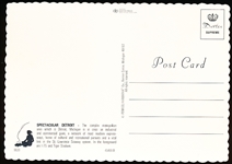 Dexter Press “9020, 45499-D: Spectacular Detroit” Deckle Edge Chrome Postcard