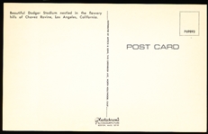 Mitock & Sons “P69893: The Dodger Stadium” Chrome Postcard