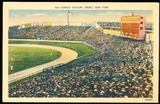 Manhattan Post Card Pub. “42203, 139:-Yankee Stadium, Bronx, New York” Linen Postcard