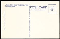Frank E. Cooper “158, 7A-H2099: Yankee Stadium, New York City” Linen Postcard