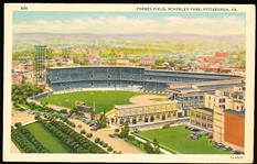 Minsky Bros. “601, 5A-H230: Forbes Field, Schenley Park, Pittsburgh, PA.” Linen Postcard