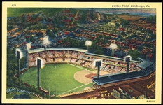 Minsky Bros. “815, 1B-H2202: Forbes Field, Pittsburgh, Pa.” Linen Postcard