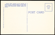 Minsky Bros. “815, 1B-H2202: Forbes Field, Pittsburgh, Pa.” Linen Postcard