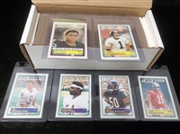 1983 Topps Football Complete Set of 396 in Penny Sleeves