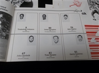 1984 Carl’s Jr. Arizona Wranglers USFL “Photo Yearbooks”- 12 Yearbooks