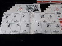 1984 Carl’s Jr. Arizona Wranglers USFL “Photo Yearbooks”- 12 Yearbooks