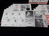 1984 Carl’s Jr. Arizona Wranglers USFL “Photo Yearbooks”- 12 Yearbooks