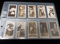 1931 J. Millhoff & Co. Ltd. Animals “Real Photographs A Series” Complete English Tobacco Set of 27 in Pages