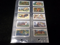 1959 Sweetule Products Ltd. “Animals of the Countryside” Complete English Set of 25 in Pages