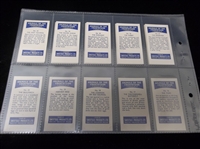 1959 Sweetule Products Ltd. “Animals of the Countryside” Complete English Set of 25 in Pages