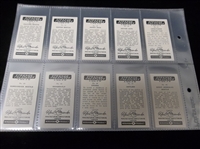1961 Miranda Confections Products “Strange Creatures” Complete English Set of 50 in Pages