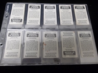 1976 Brooke Bond Tea “Wonders of Wildlife” Complete Canadian Set of 50 in Pages