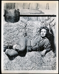 Virginia Mayo Autographed 8 x 10” B & W “Along the Great Divide” Movie Photo