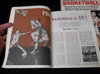 Two Diff. Older Basketball Cover Magazines