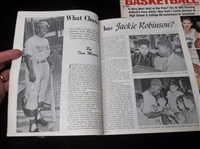 Two Diff. Older Basketball Cover Magazines