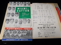 Pair of 1967 University of Dayton (Ohio) Sports Information Packets