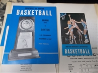 Pair of 1967 University of Dayton (Ohio) Sports Information Packets
