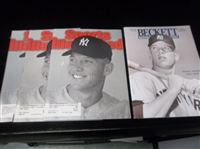 Ten Asst. Magazines with Mickey Mantle Pictured on Covers