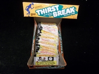 1981 Topps Thirst Break Original Box with 93 Asst. Gum Wrappers
