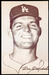 1947-66 Baseball Exhibit- Don Drysdale, LA- Portrait Pose