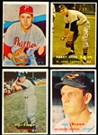 1957 Topps Bb- 4 Diff