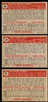 1952 Topps Baseball- 3 Diff
