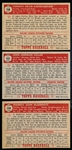 1952 Topps Baseball- 3 Diff