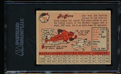 Autographed 1958 Topps Bb- #182 Joe Caffie, Cleveland- SGC Certified & Encapsulated