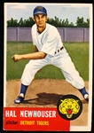 1953 Topps Baseball Hi#- #228 Hal Newhouser, Tigers- SP! 