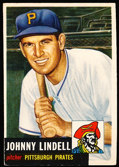 1953 Topps Baseball Hi#- #230 Lindell, Pirates