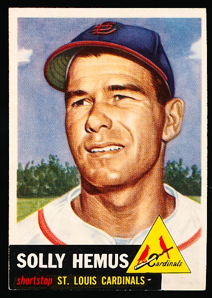 1953 Topps Baseball Hi#- #231 Hemus, Cardinals