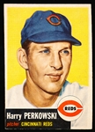 1953 Topps Baseball Hi#- #236 Harry Perkowski, Reds