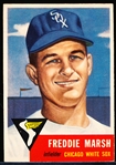 1953 Topps Baseball Hi#- #240 Fred Marsh, White Sox- SP! 