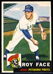 1953 Topps Baseball Hi#- #246 Roy Face RC, Pirates