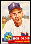 1953 Topps Baseball Hi#- #262 Bob Oldis, Washington- SP