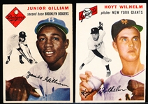 1954 Topps Baseball- 2 Diff