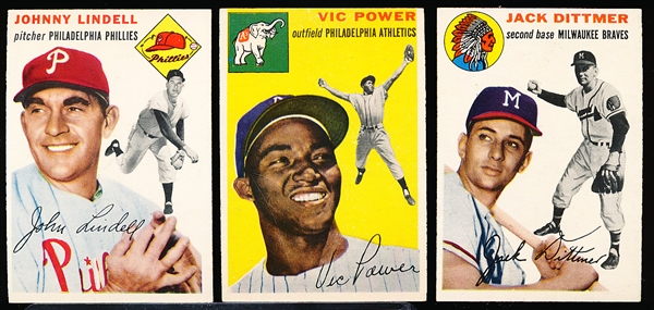 1954 Topps Baseball- 3 Diff SP’s
