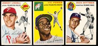 1954 Topps Baseball- 3 Diff SP’s
