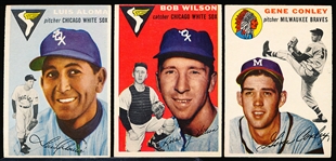 1954 Topps Baseball- 3 Diff SP’s