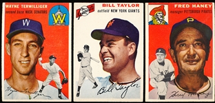 1954 Topps Baseball- 3 Diff SP’s