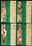 1954 Topps Baseball- 4 Diff