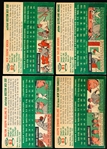 1954 Topps Baseball- 4 Diff