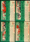 1954 Topps Baseball- 4 Diff