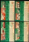 1954 Topps Baseball- 4 Diff