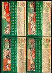 1954 Topps Baseball- 4 Diff