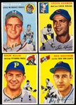 1954 Topps Baseball- 4 Diff